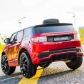 Продукт Акумулаторен джип LAND ROVER  DISCOVERY 4X4 Licensed 12V,MP3, с меки гуми и кожена седалка, 2022 година - 19 - BG Hlapeta